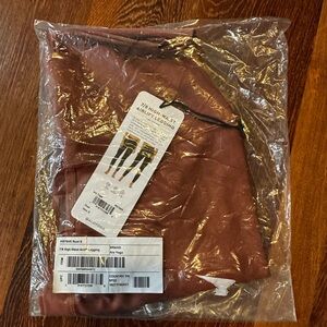 ALO Yoga Rust 7/8 high waist airlift Leggings